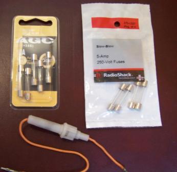 Inline Fuse and Sample AGC Fuse